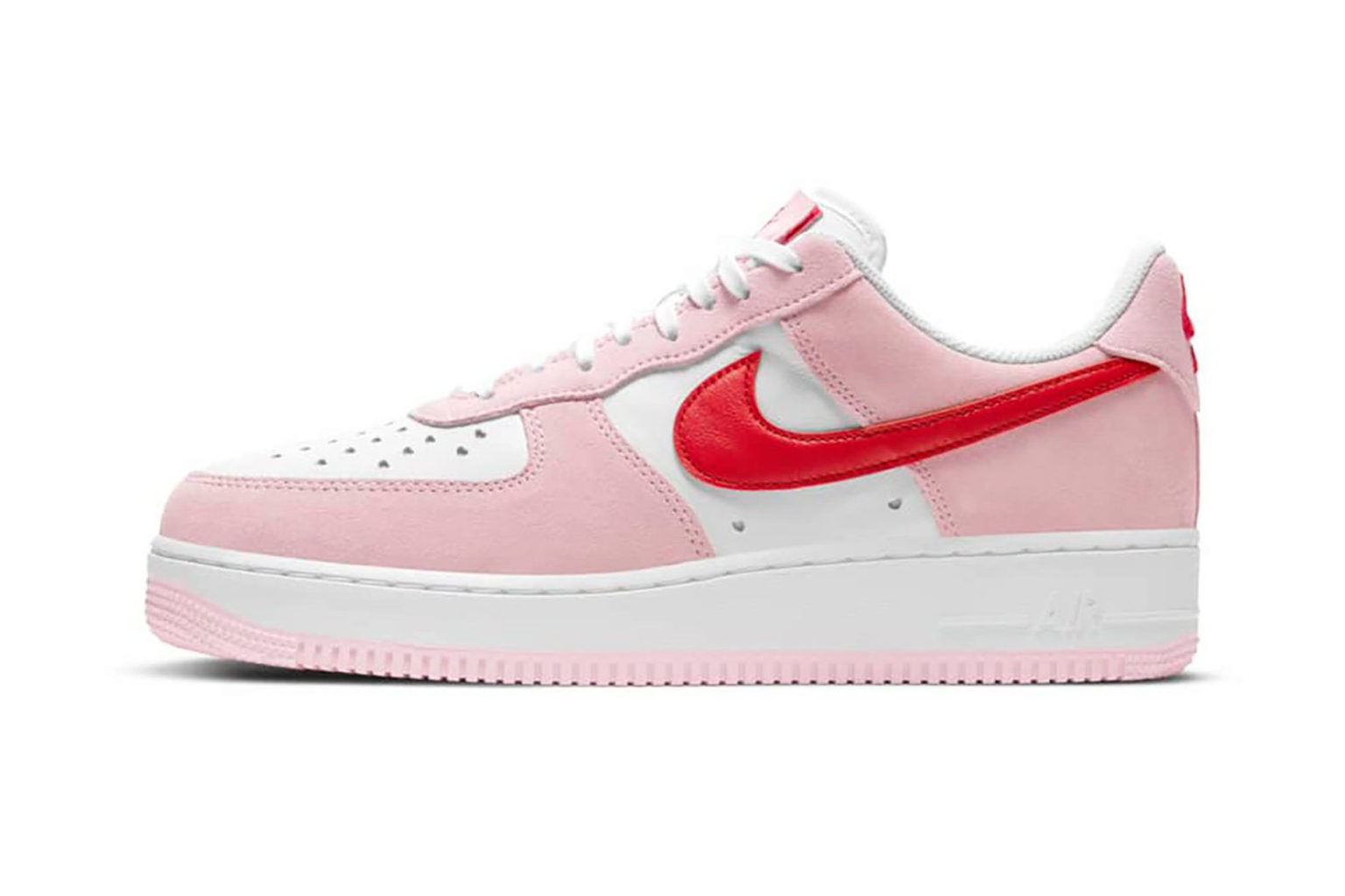 Nike présente ses Air Force 1 aux couleurs de la SaintValentin