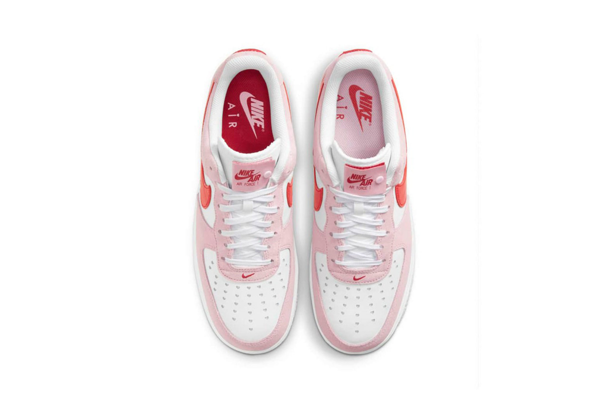 Nike présente ses Air Force 1 aux couleurs de la SaintValentin