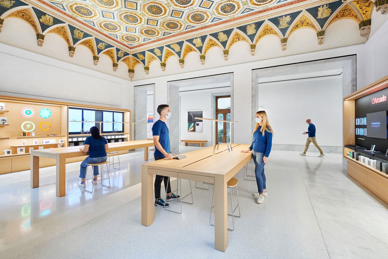 Apple rénove un Palazzo à Rome pour sa nouvelle boutique