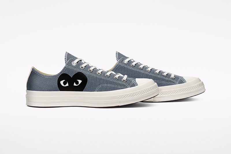 converse cdg gris