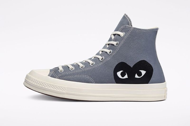 converse cdg gris