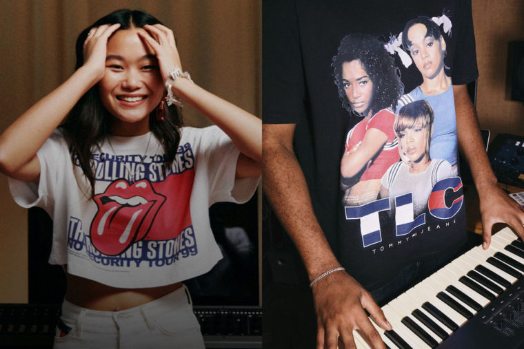 Tommy Hilfiger sort un merch hommage aux TLC et à Britney Spears