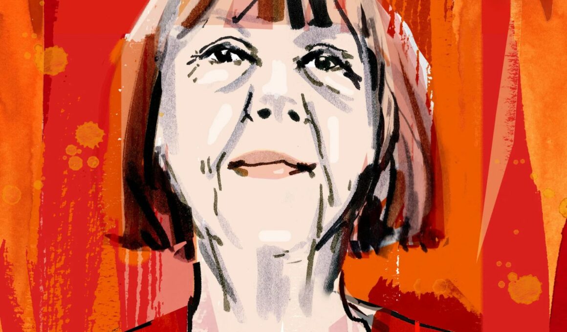 Gisèle Pelicot par Cecilia Lundgren. Crédit photo : Vogue Allemagne