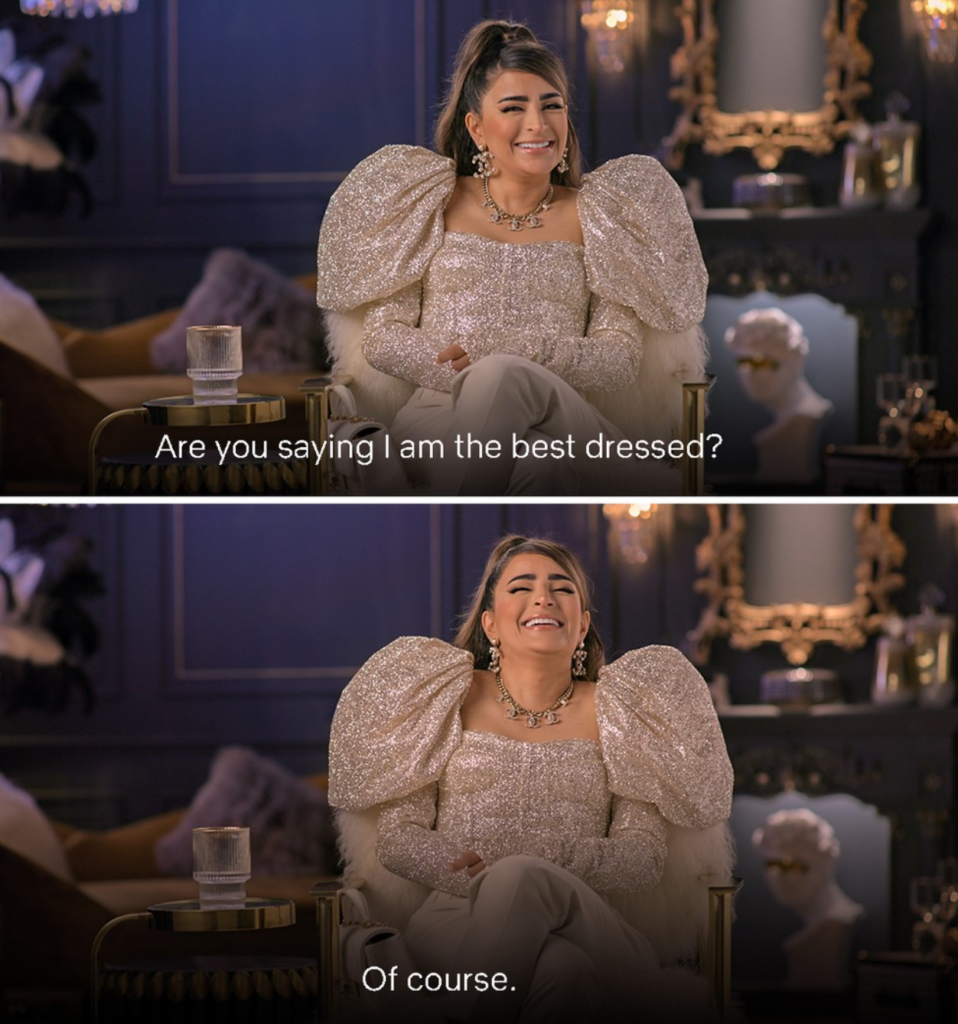 Safa Siddiqui, reine du style. Crédit photo : Netflix